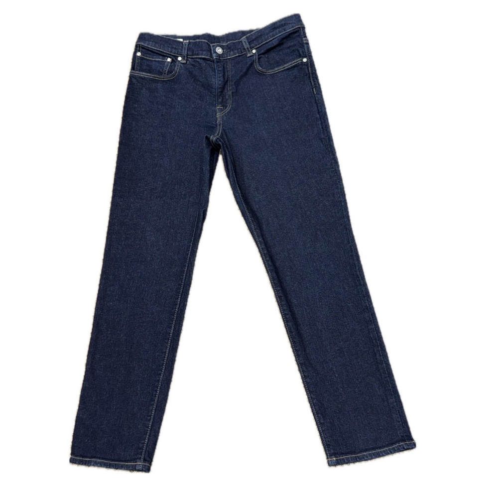👖🧵 DMG Japan Women’s Straight Leg Jeans | Dark Wash Japanese Denim | Sz M (29)